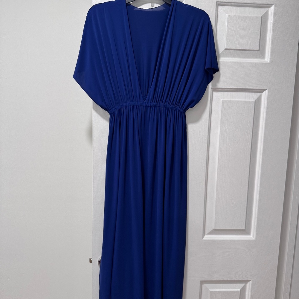 Eres v neck jersey dress , S/M